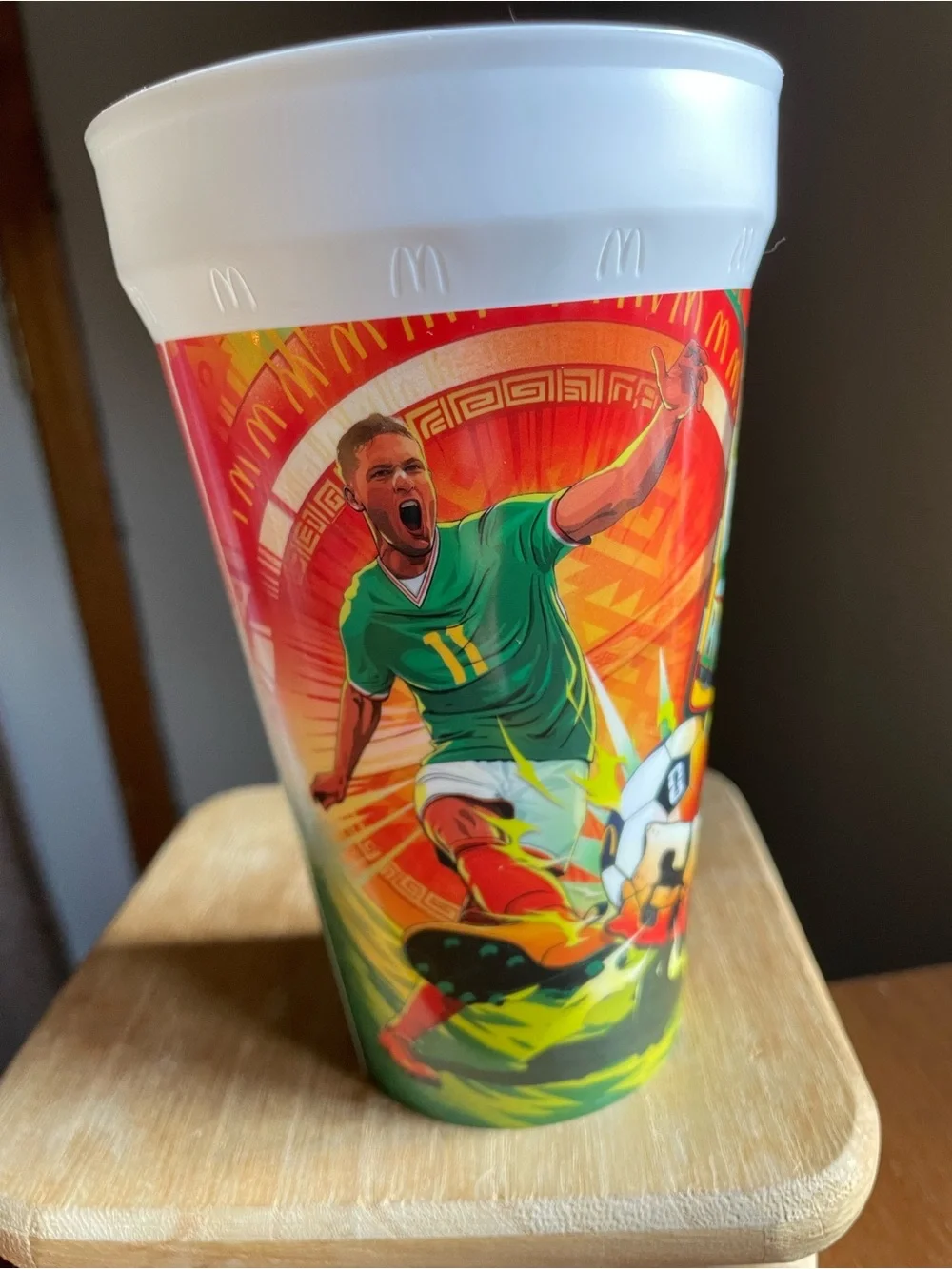 McDonalds FIFA World Cup 2026 Santiago Gimenez Bebote Mexico Collector Cup